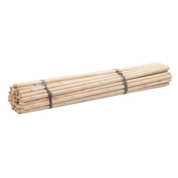 Silverline 50pc Broom Handles 4ft x 1-1/8 inch Diameter 479573