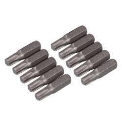 Silverline T30 Cr-V Screwdriver Bits 10pk 486941
