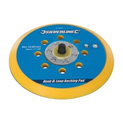 Silverline Hook and Loop Backing Pad 150mm 5/16 inch UNF 514851