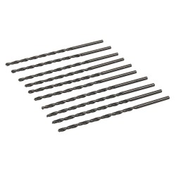 Silverline HSS-R Long Series Bits 3.0mm x 100mm 10pk 675042