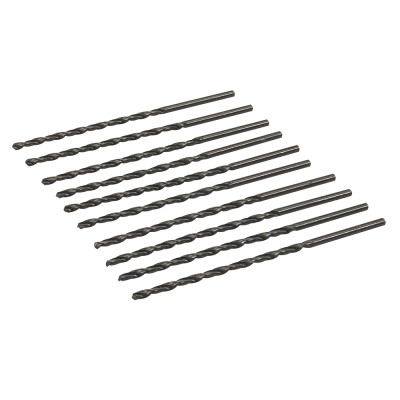 Silverline HSS-R Long Series Bits 3.0mm x 100mm 10pk 675042