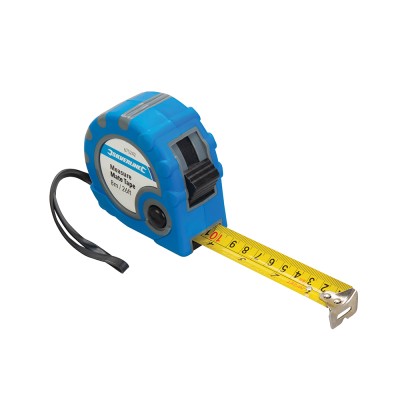 Silverline Measure Mate Tape 8 metres 26ft x 25mm 675242