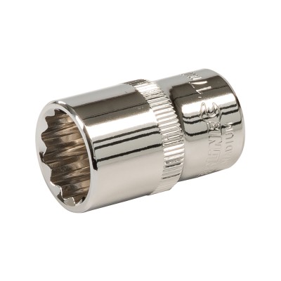Silverline Socket 1/2 inch Drive 12pt Metric 17mm 676654