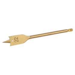 Silverline Titanium Coated Flat Bit 22mm 743913