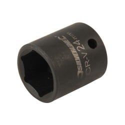 Silverline Impact Socket 1/2 inch Drive 6pt Metric 24mm 801153
