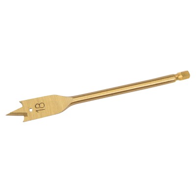 Silverline Titanium Coated Flat Bit 18mm 991858