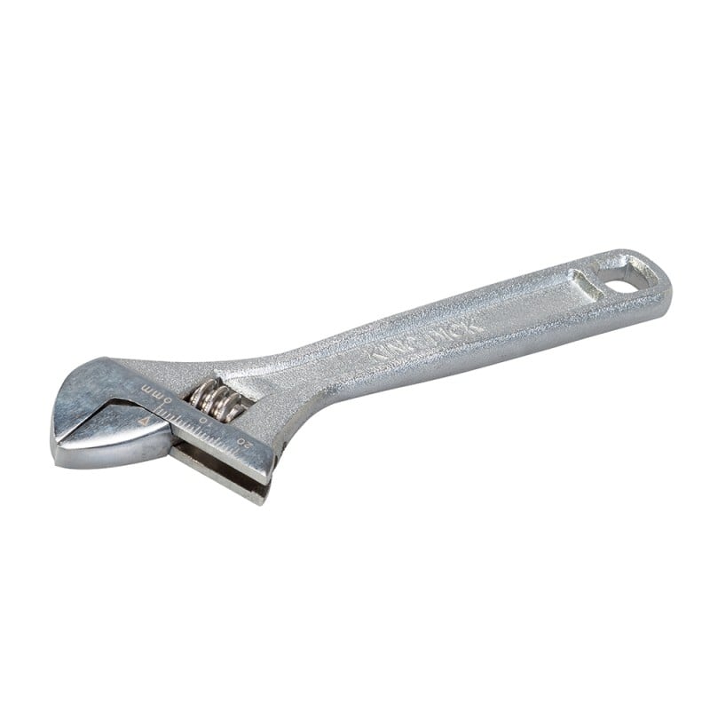 King Dick Adjustable Wrench Chrome 12 inch ACW212