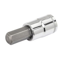 King Dick Socket SD 1/4 inch Insert Hex Bit Metric 4mm ESHM404