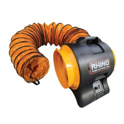 Rhino FE300 Fume Extractor Fan and Ducting Kit 110V 746W H03757
