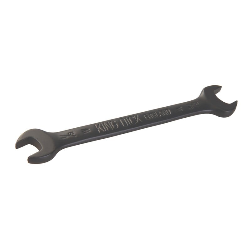 King Dick Heritage Open Ended Spanner Whitworth 1/8 inch x 3/16 inch HOEW602