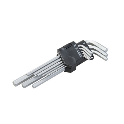 King Dick Hex Key Wrench 9 Piece Set AF 1/16 inch to 3/8 inch HWA200
