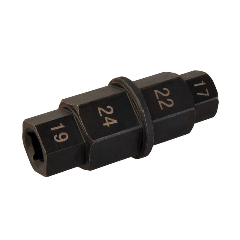 King Dick 3/8 inch SD Motorcycle Spindle Tool 17mm 19mm 22mm 24mm MCWS4