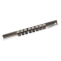 King Dick SD 3/8 inch Mechanics Socket Storage Rail Adjustable Clips SKTRAIL2