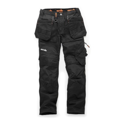 Scruffs Womens Trade Flex Holster Trousers Black 14 R T55267