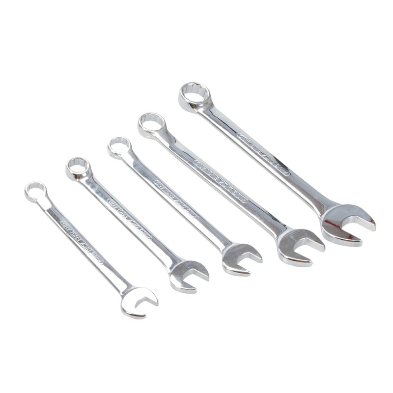 King Dick Combination 5 Piece Spanner Set AF 1/4 inch to 1/2 inch TKC5A