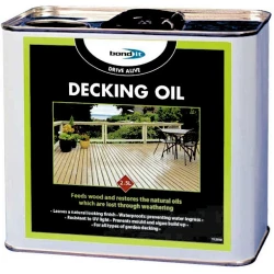 Bond It Drive Alive Garden Wood Decking Oil (2.5 Litre)