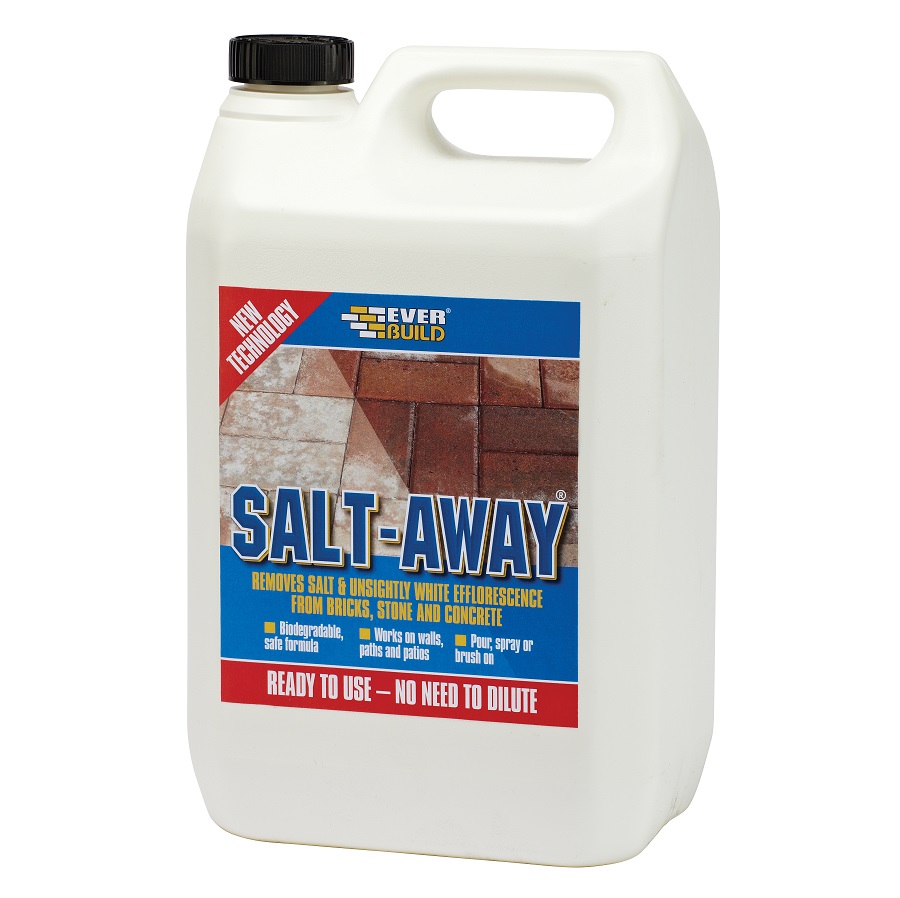 Everbuild Salt Away Removes Salt Efflorescence 5 litre SALT5