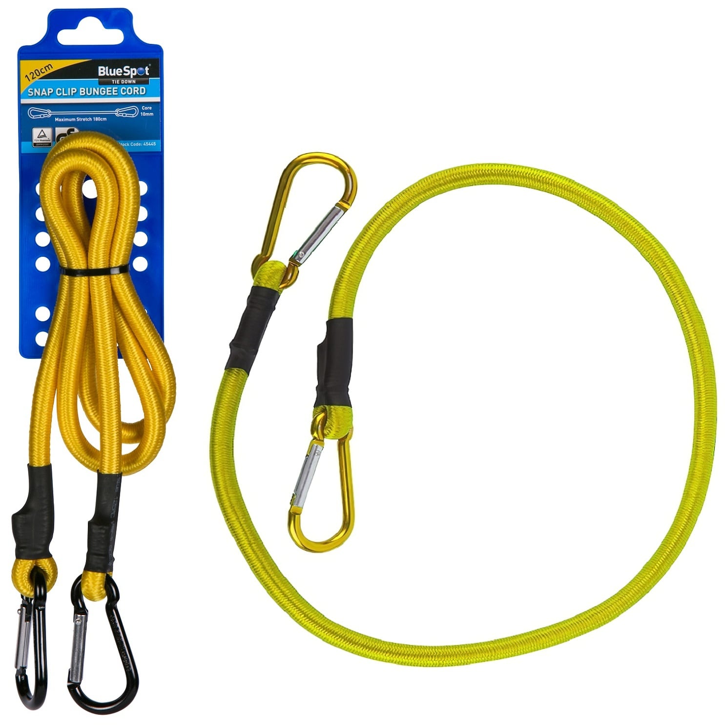 Cavo Elastico Blue Spot 10mm Con Clip - 90cm Per Trasporto Sicuro - Foto 9