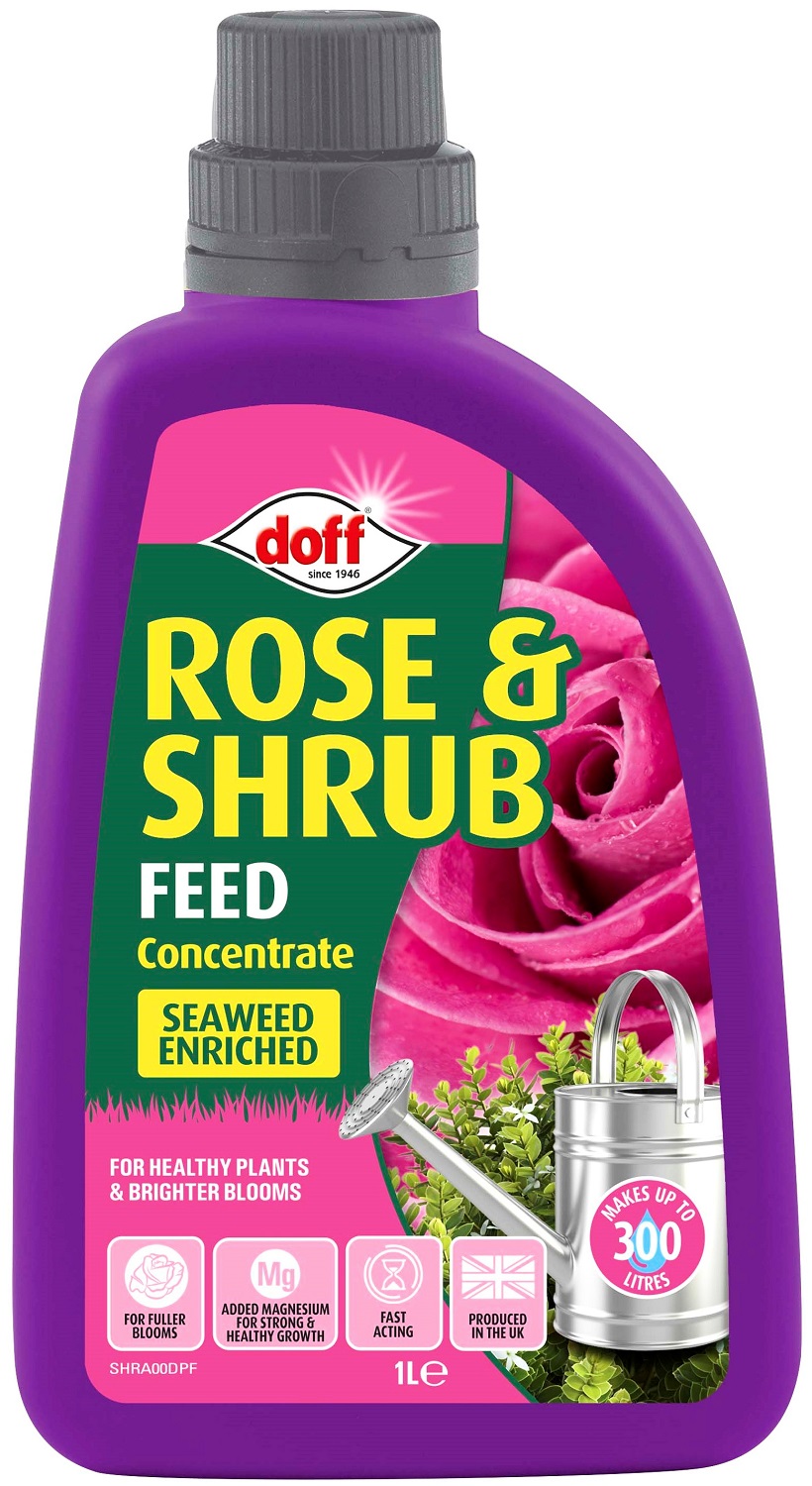 Doff Liquid Rose Plant and Shrub Feed Concentrate 1 Litre F-HR-A00 